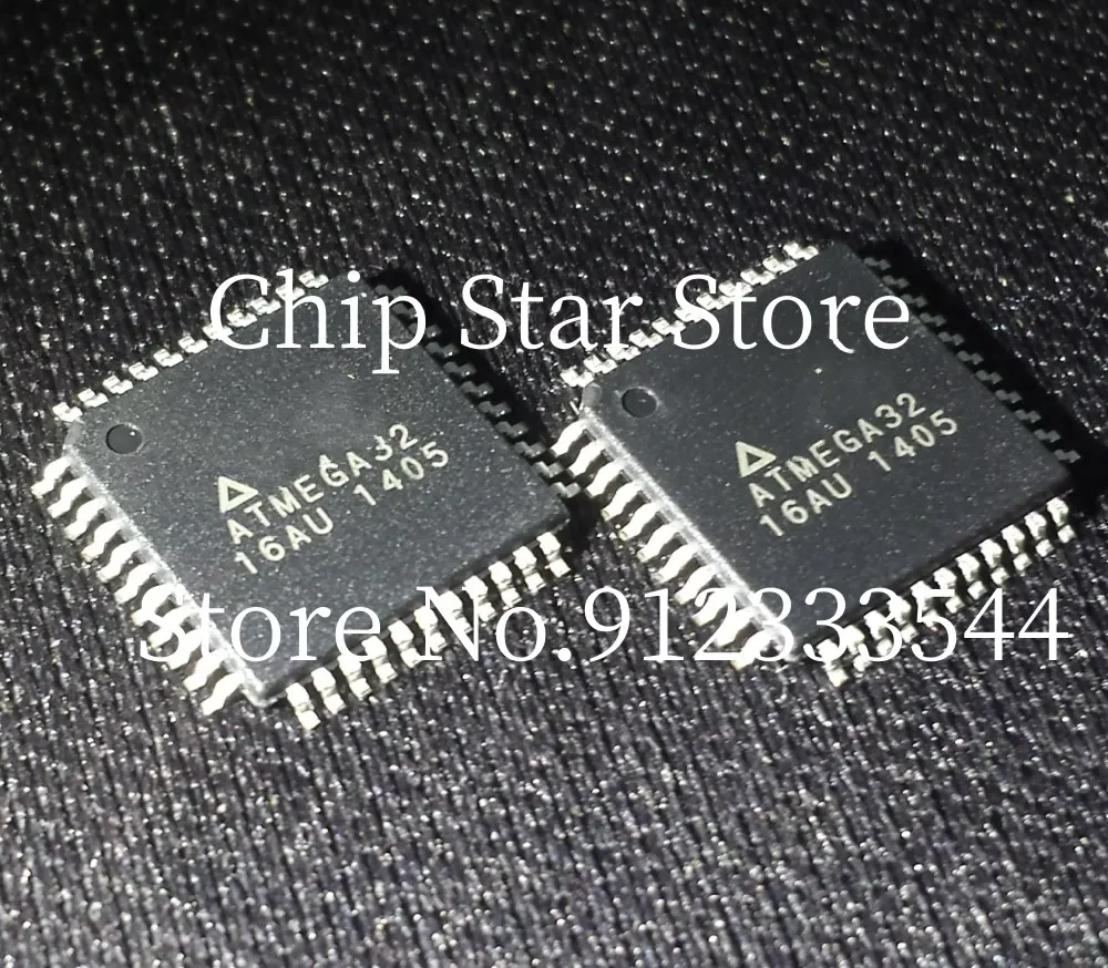 2-50pcs  ATMEGA32-16AU  ATMEGA32  TQFP44   8 Bit Microcontroller MCU  100%New And Original