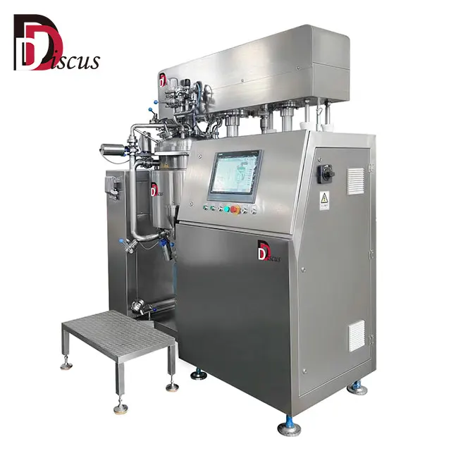 Serbatoio di miscelazione in acciaio inossidabile da 100 litri Funzione di agitazione pneumatica Serbatoi di miscelazione di liquidi Serbatoio omogeneizzatore reattore per emulsionare liquido