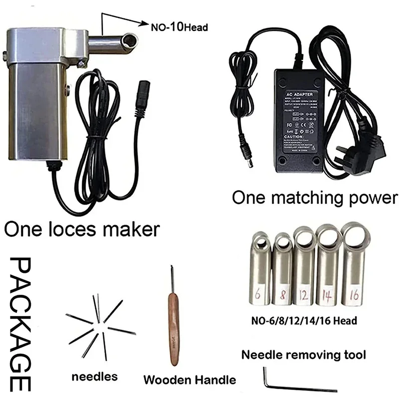 Mini hair locking machine dreadlocks instant loc machine Upgraded Stainless Steel Handheld dreadlocks machine