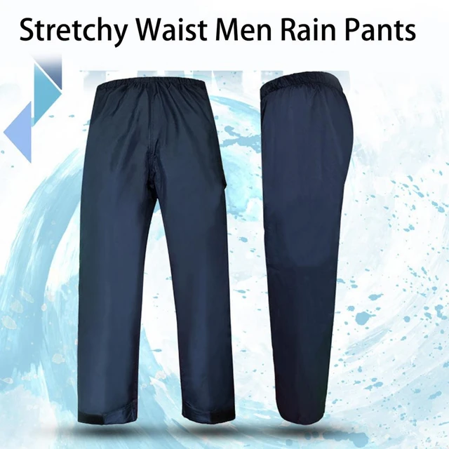 Reliable Rain Trousers Soft Work Rain Pants Unisex Outdoor Hiking Travel Women Men Rainwear Riding AliExpress 15