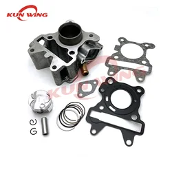 38mm Bore Cylinder Kit for Yamaha MBK Aerox Neo's Ovetto Giggle 50 YW50F Zuma XC50 CE50 Vino 50 50cc 4 Stroke Water-Cooled