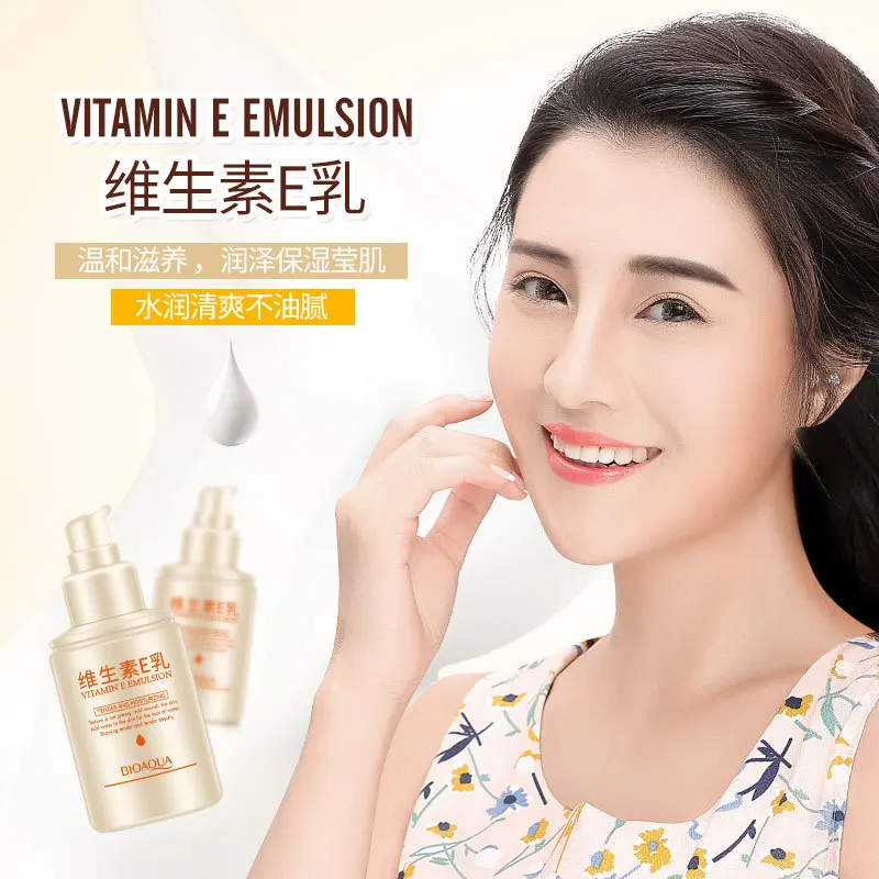 BIOAQUA Vitamin E Milk Cream Hydrating Moisturizing Improve dryness Softening  skin Skin Care 100ML