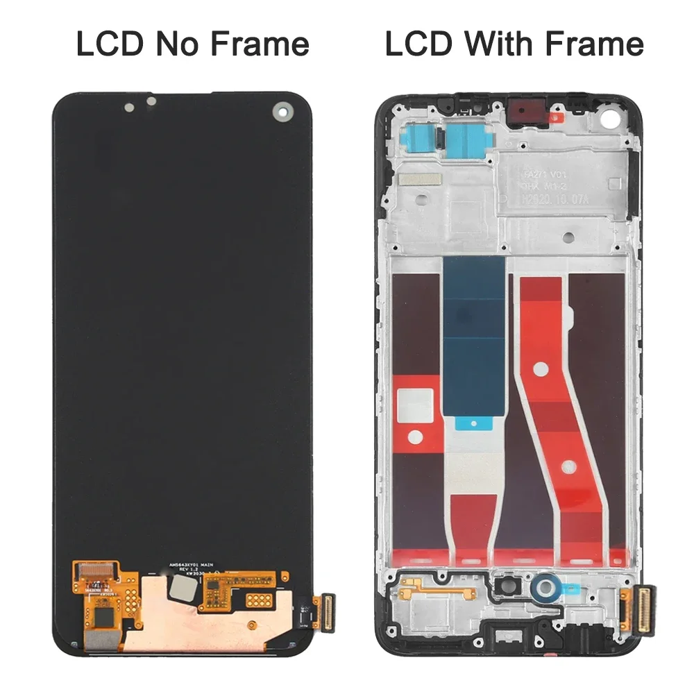 For OPPO A94 5G 6.43\'\'For A94 CPH2211 LCD Display Touch Screen Digitizer Assembly Replacement