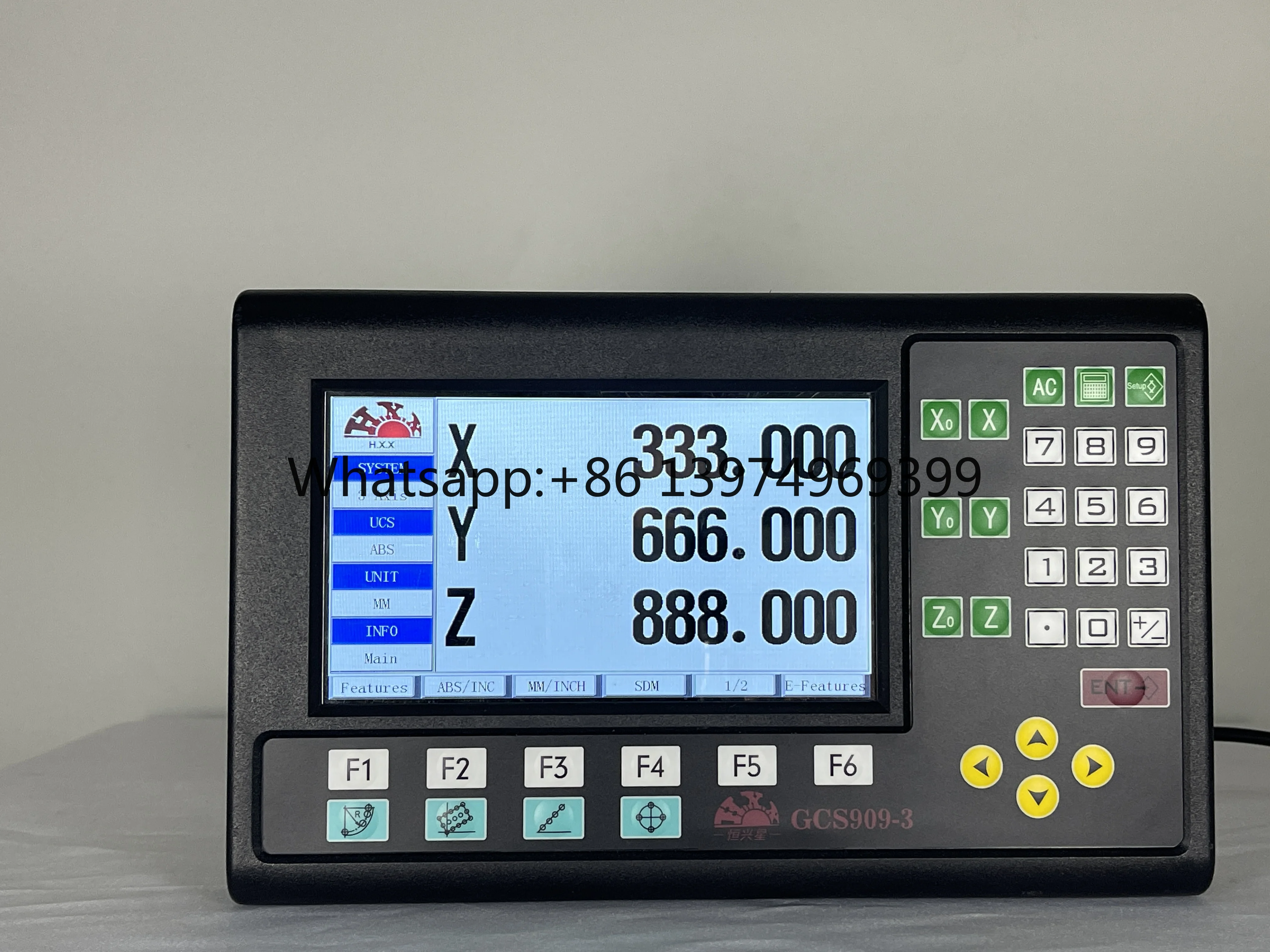 High Accuracy Dro Kit 3 Axis Digital Readout GCS909-3  for Mini Lathe Milling Machine Dro