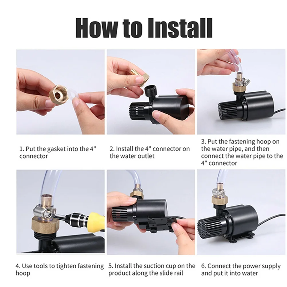 Easy Installation Mini USB Powered For Aquarium Pump Delivers Effective Circulation While Maintaining Peacefulness