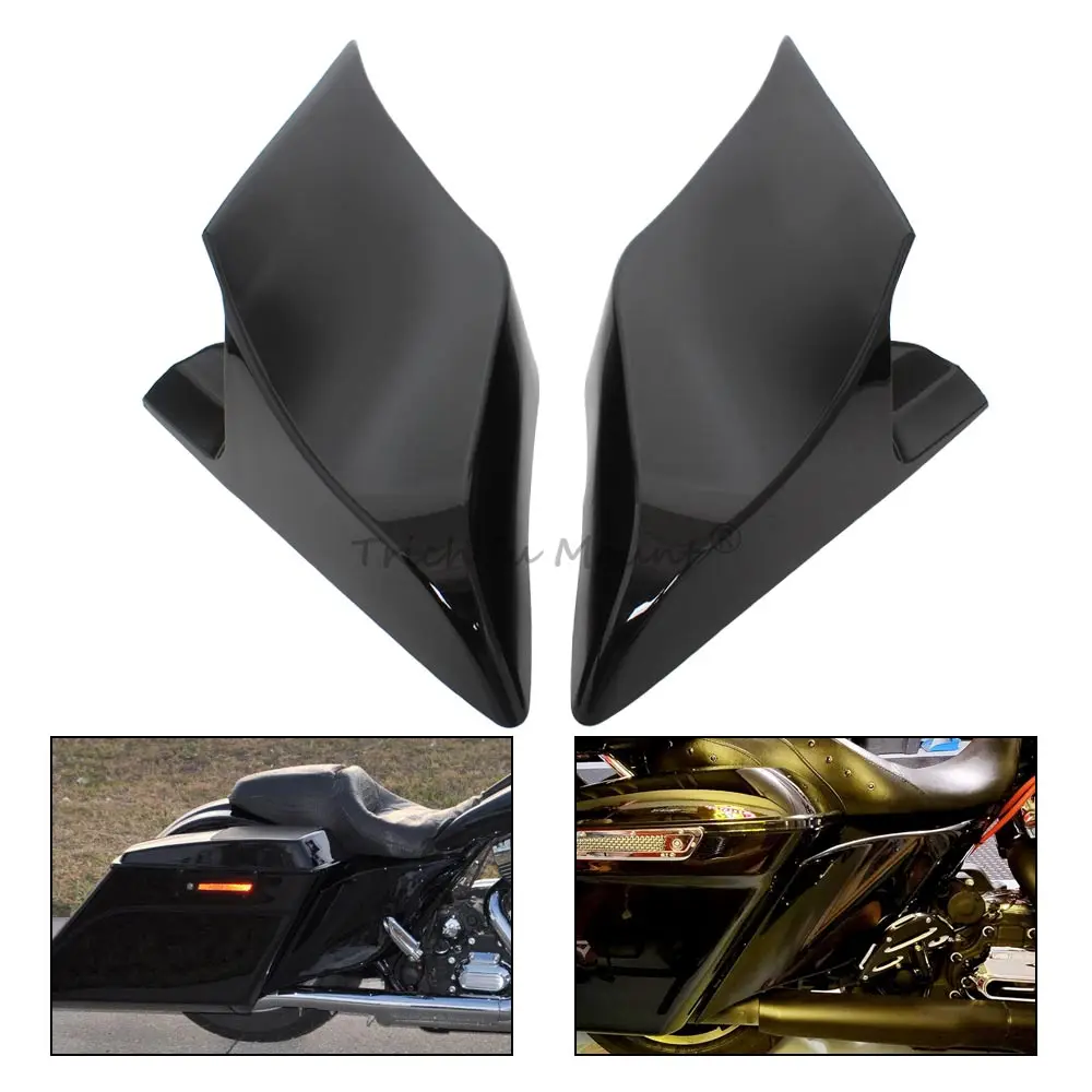 Stretched Extended Side Battery Cover Panels For Harley Touring Electra Road Street Glide Ultra Limited/Classic Motorcycle Parts