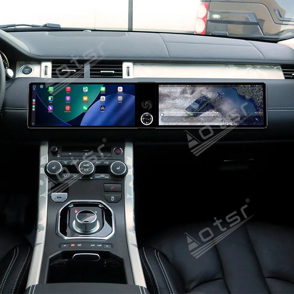 Dual 12.3 inch Carplay Android 13.0 For Range Rover Evoque L538 2012-2018 Car Radio GPS Stereo Touch Head Unit Multimedia Player