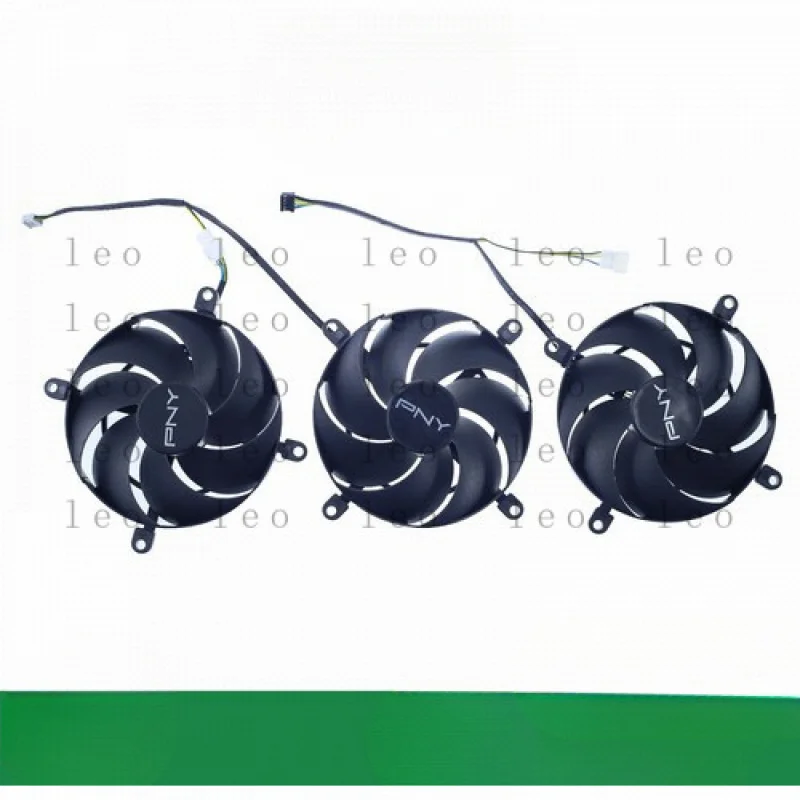 

PP 3 шт. YY12025H12B Вентилятор видеокарты для PNY RTX 40 серии 95 мм