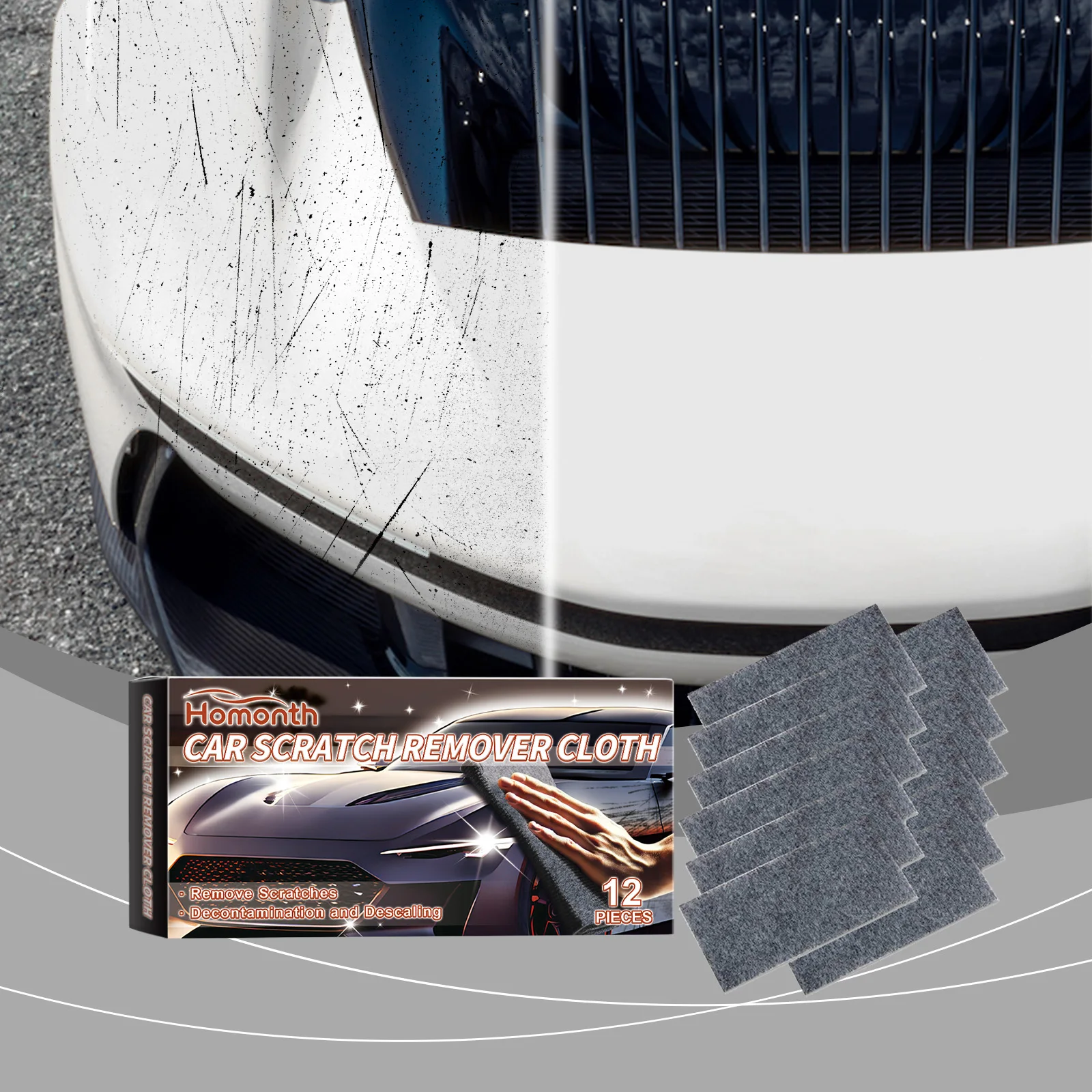 ترقية نانو ماجيك سيارة مزيل الخدوش القماش متعددة الأغراض خدش إصلاح القماش نانوماجيك القماش لإصلاح طلاء السيارات خدش