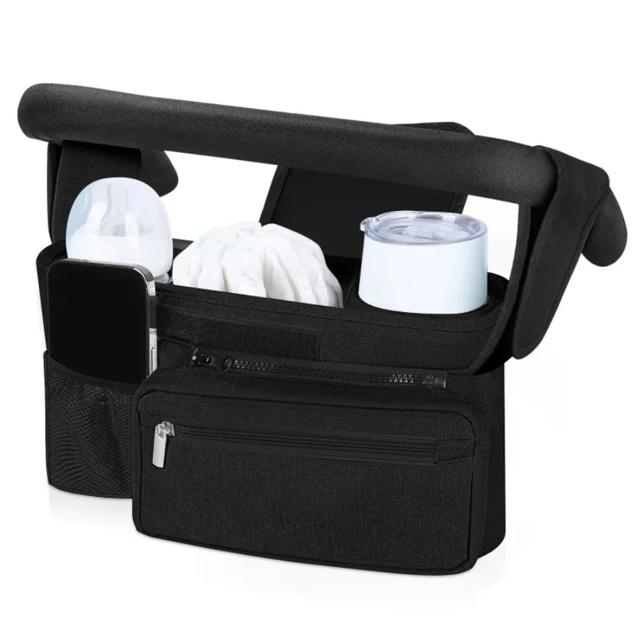 Baby Stroller Storage Bag Hanging Bag Handcart Storage Basket Baby Stroller Hanging Bag Universal Accessories