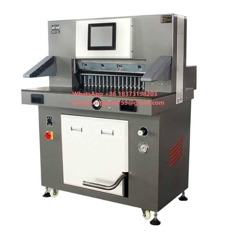 Made in China Computerized Program Control Paper Cutter  (WD-6810L)