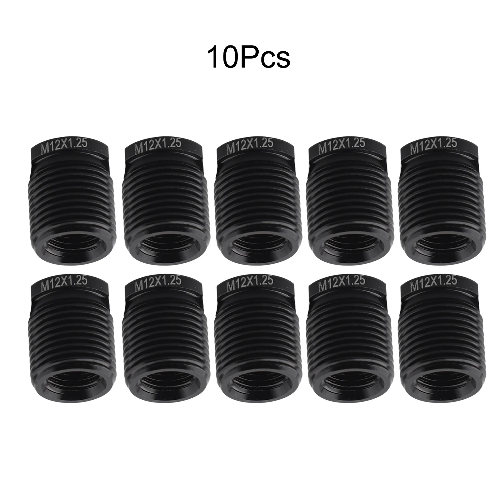 10pcs/set Gear Shift Knob Thread Adapters 12*1.25 M10*1.25 M8*1.25 M10*1.5 14*1.5 Gear Head Connector Nut Joint Car Accessories