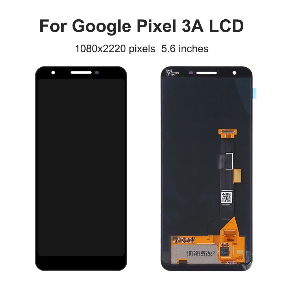 For Google Pixel 3A For Google Pixel 3A XL G020A G020E G020C G020G LCD Display Touch Screen Digitizer Assembly Replacement