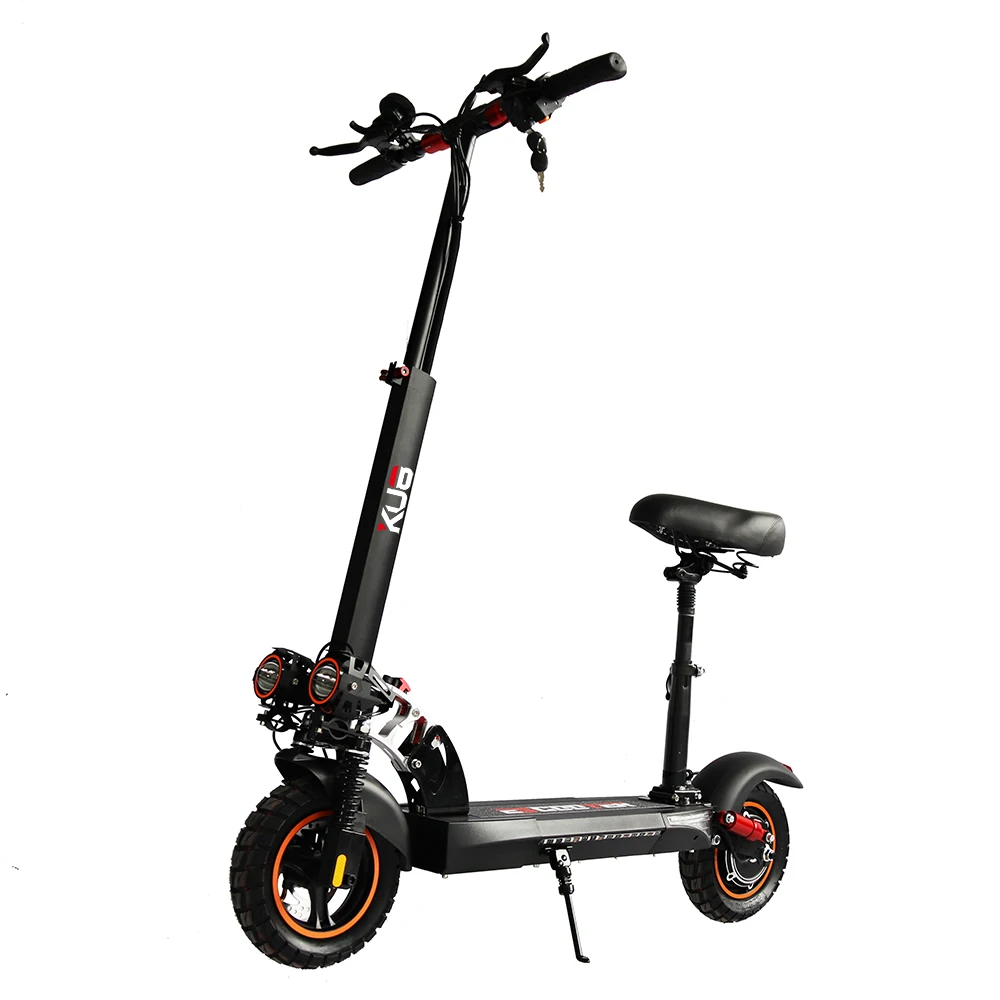 

800W Powerful Motor Electric Scooter Adults 10 Inch E Scooter Two Wheel Off Road Electric Scooter With Seat