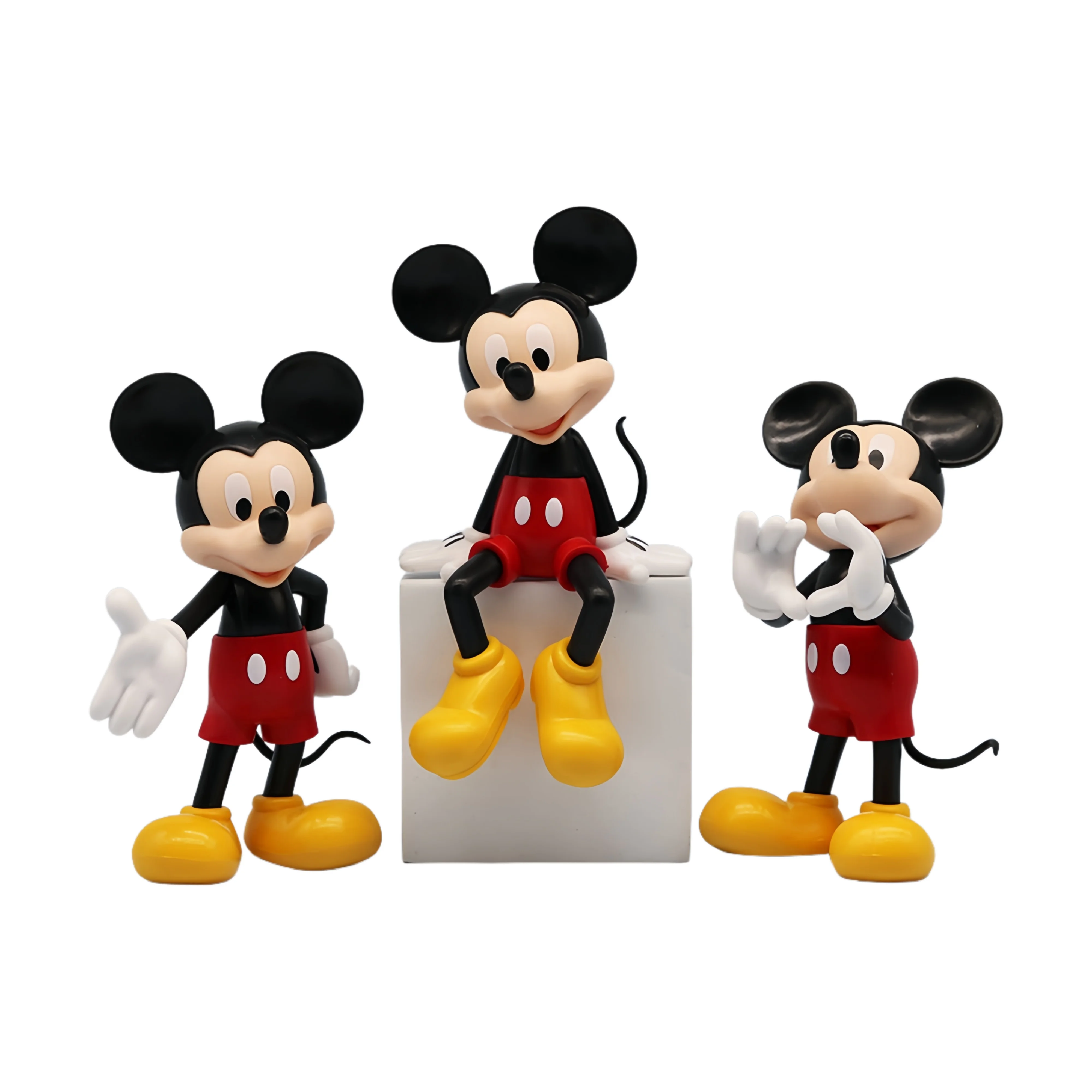 

Cute Mickey Mouse Blind Box Toy Mickey Collectible Character Hand Model Figurine Standing Cartoon Anime Desktop Decoration Gifts