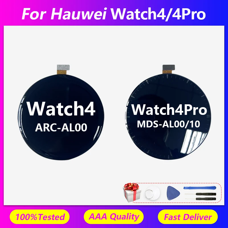 For Huawei Watch4 Screen Assembly watch4Pro MDS-AL00/AL10 ARC-AL00/Watch Screen Display LCD Screen