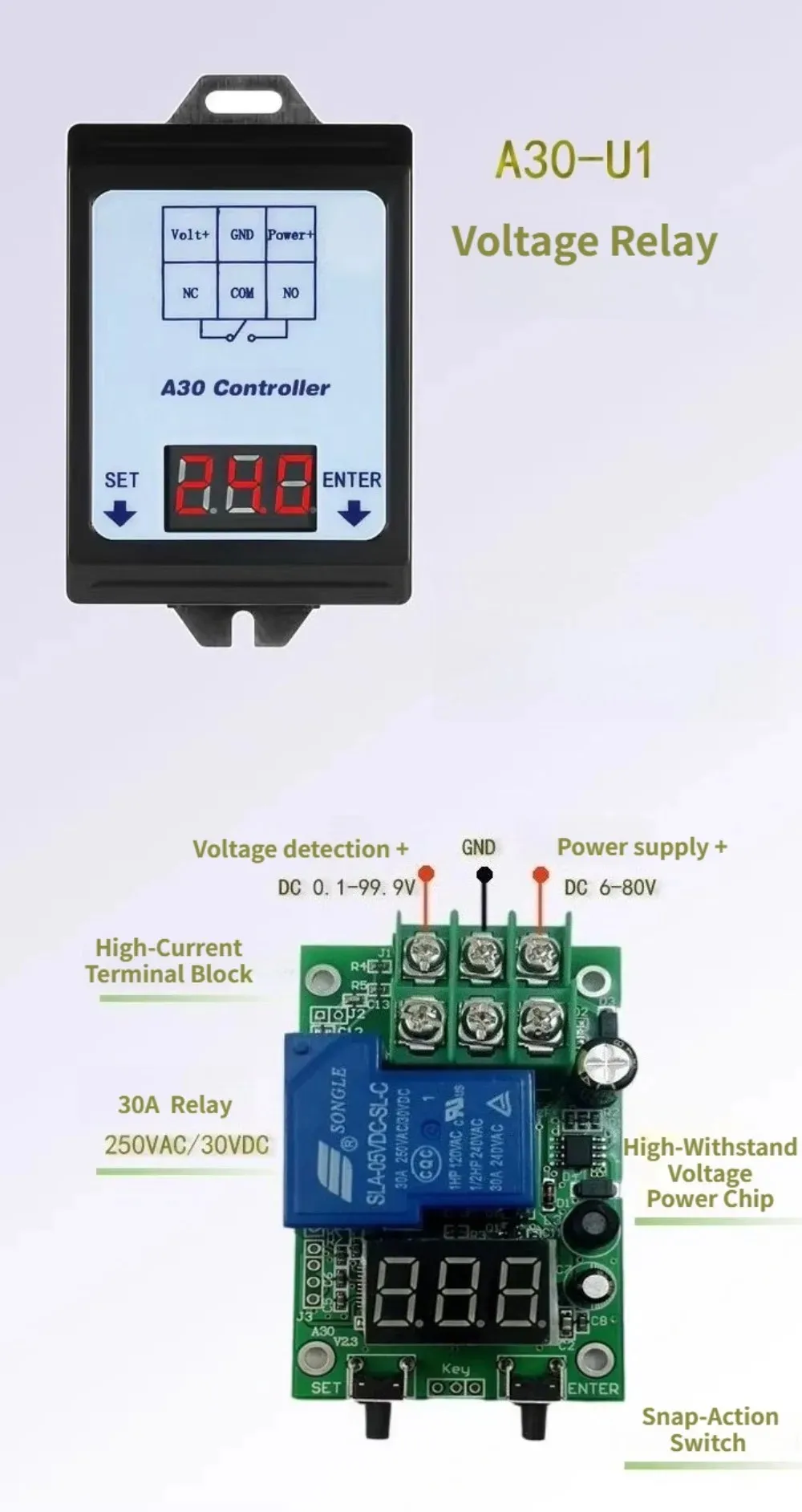 A30-U1 Dc Voltage R…