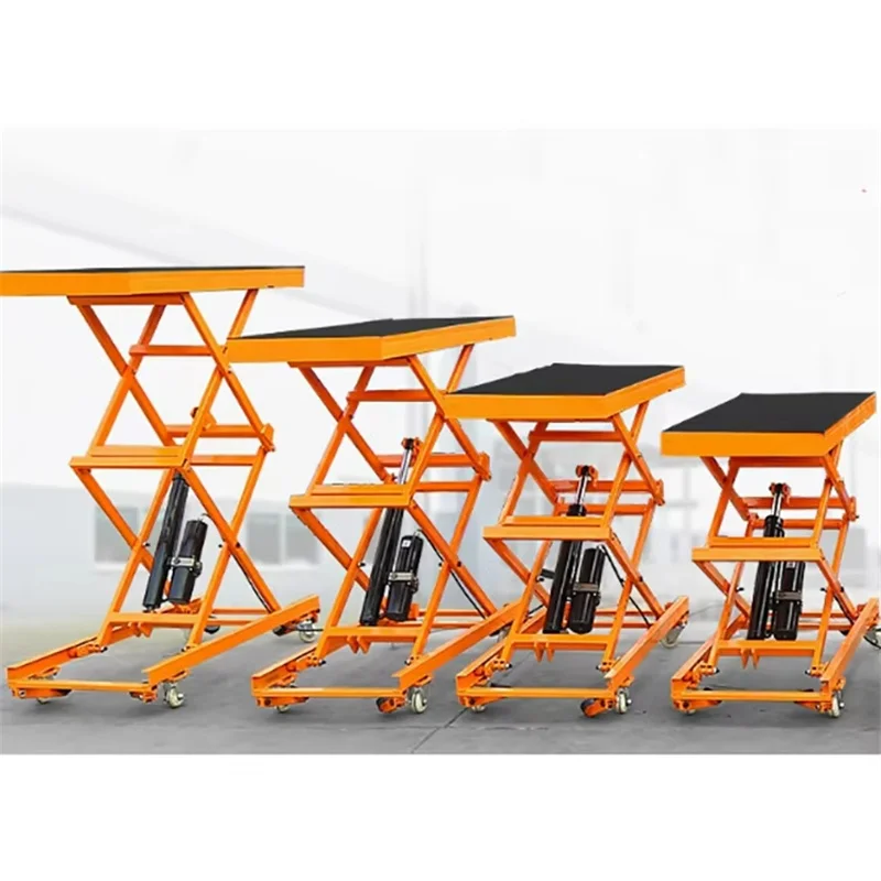 Flexible electric stool hydraulic platform scissor table