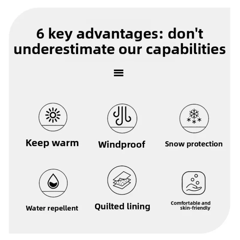 Warme Handschuhe für Damen im Winter, verdickt und plüschig, um Kälte zu verhindern. Winterfahrradhandschuhe