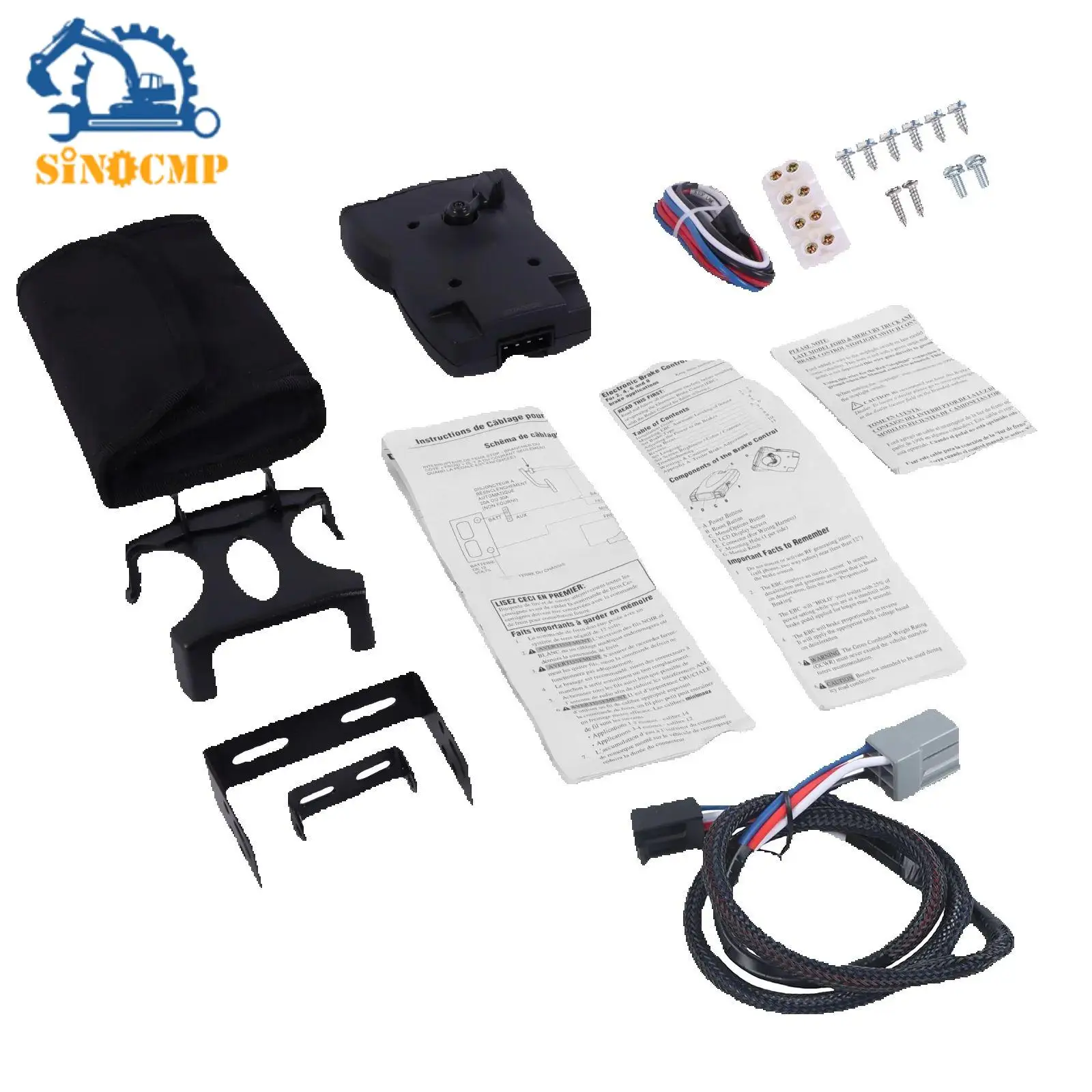 

Адаптер жгута проводов управления тормозами прицепа 3035-P для Ford F-150 F-250 F-350 F-450 F-550, автомобильные аксессуары