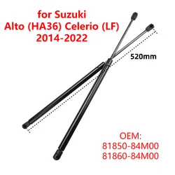 Car Rear Trunk Tailgate Lid Gas Strut Spring Shock Damper Lift Support Rod Bars for Suzuki Alto HA36 Celerio (LF) 2014-2022