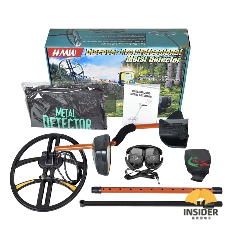 MD950  Pro 3D Underground Gold Finder Metal Detector With15" Big Search Coil