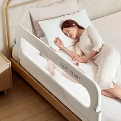 Barandilla de cama plegable Invisible para bebés, barandilla de dormitorio para bebés, barrera protectora, anticaída, valla de seguridad para niños