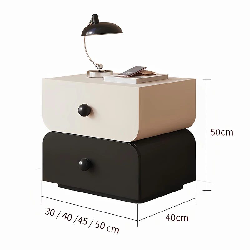 #Niche Design Night Table Originality Style European Elegant Nightstand Improving Home Furnishings Nachttisch Bedroom Furniture