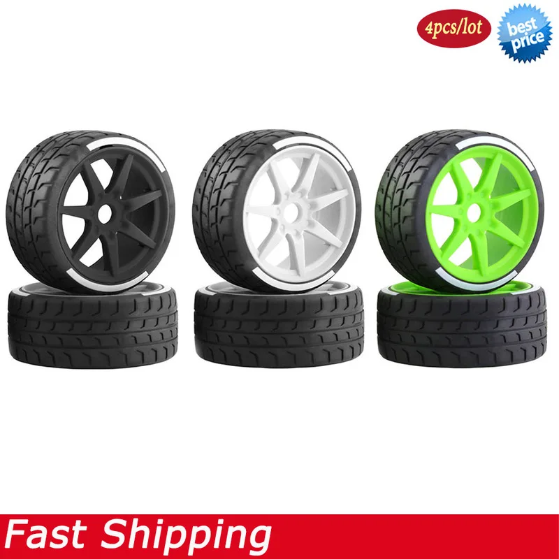1-7-1-8-rc-on-road-high-grip-tires-wheels-for-arrma-infraction-outcast-fireteam-f1-hongnor-x3gt-zd-racing-serpent