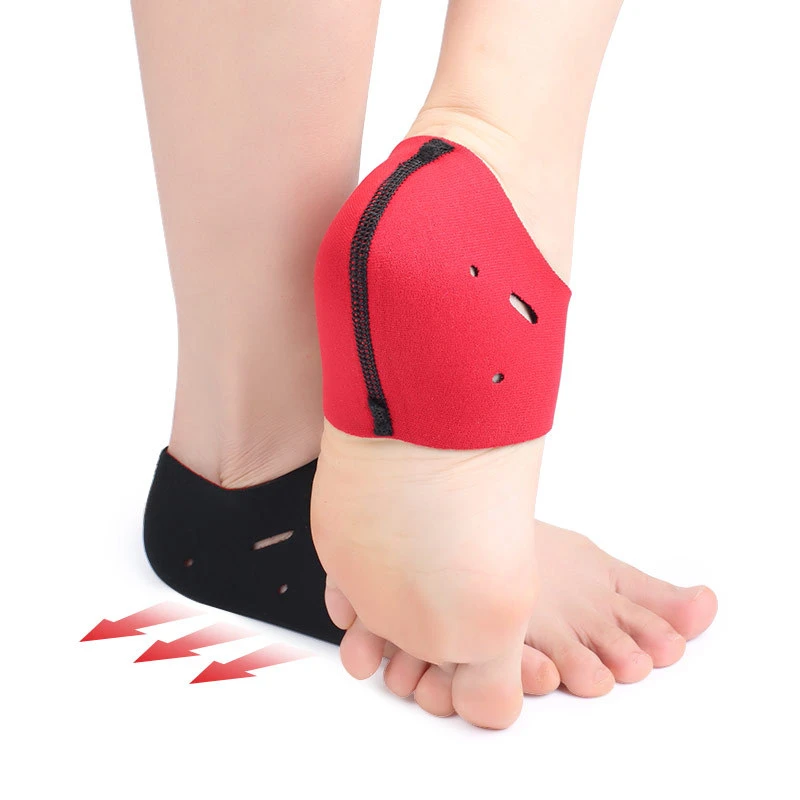 

2 шт. теплые чехлы на пятки для обуви, подушечки для пятки, облегчение боли при подошвенном фасциите, уменьшающие давление, силиконовые носки, женские вставки