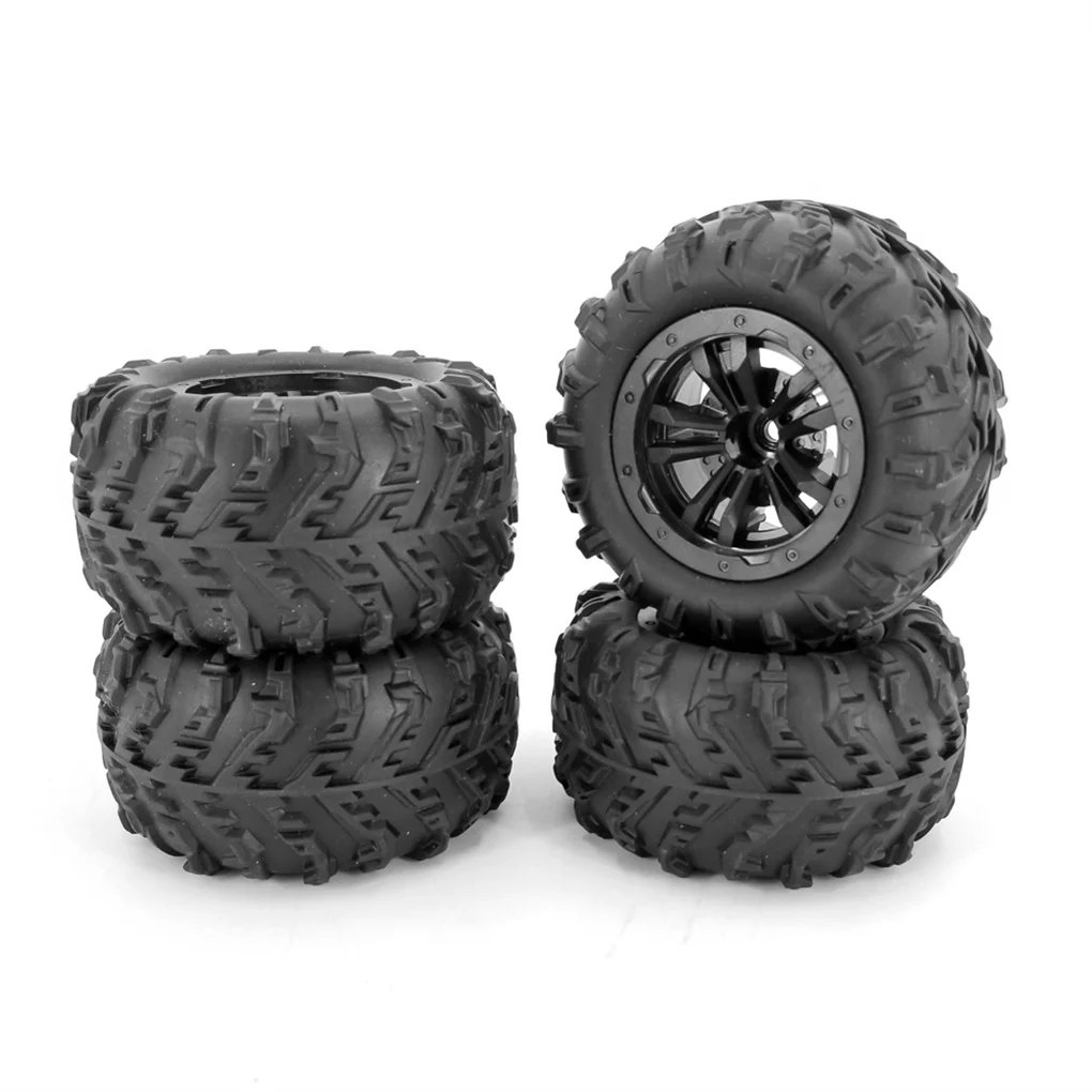 

4PCS/lot 12mm Hex Monster Truck Wheel Tires for SCY 16101 Pro 16102 Pro 1:16 Off Road RC Car Upgrade Parts 6034