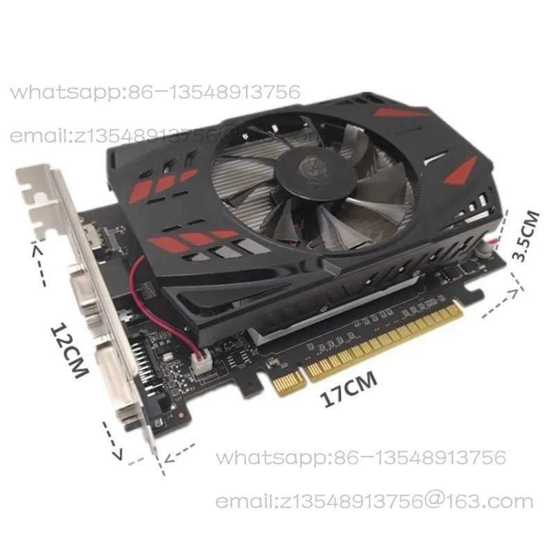 New 550 display GTX1050TI 4G independent graphics card desktop computer high definition game installation 2 pieces