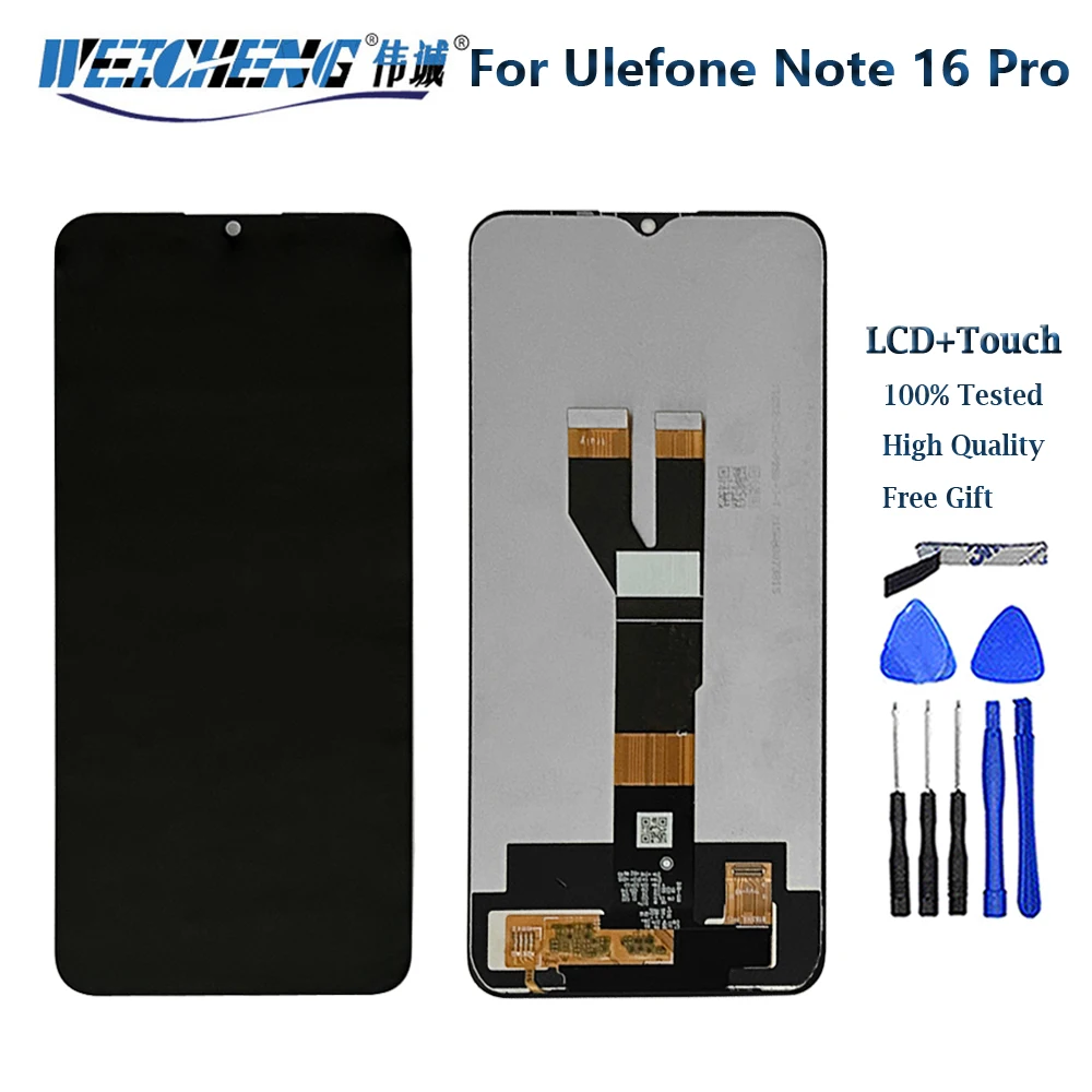 

For Ulefone note 16Pro LCD Display Assembly Replacement For Ulefone note 16 Pro Display Note16 Pro LCD Screen Original Tested