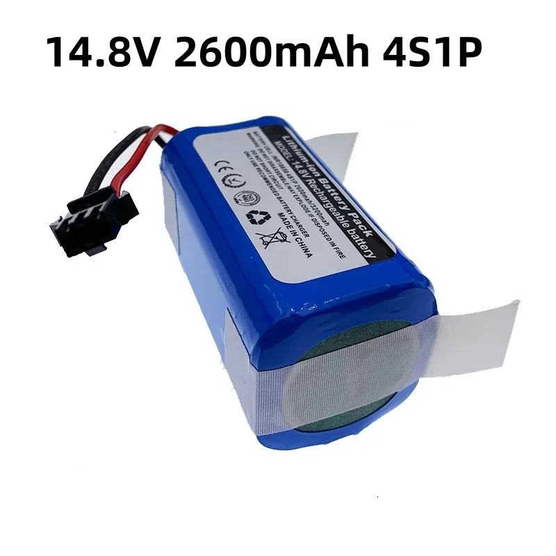 

. 14.8V 2600mAh 4S1P 18650 Laudation Lithium Batterie Pack (4 Pieces 2600mAh Rechargeable Li-ion Batteries) For N9S Etc.