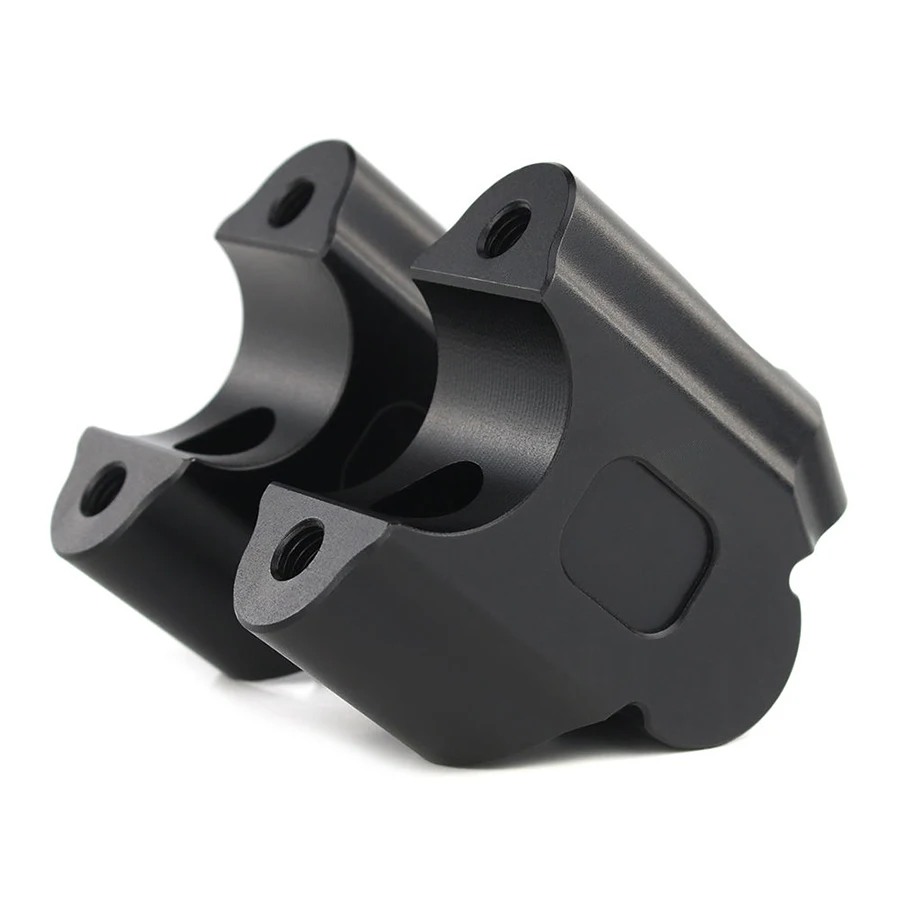 High Quality Aluminum Alloy Handle Bar Riser Clamp Back Move Mount Adapter For Royal Enfield Himalayan 450 2024+