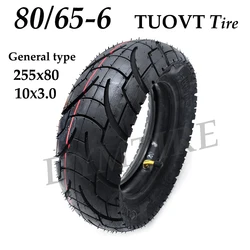 80/65-6 Tire TUOVT Inner Tube Outer Tyre for Electric Scooter Kugoo M4 Pro Quick 3 Zero 10X 10x2.50/3.0 Wheel Parts