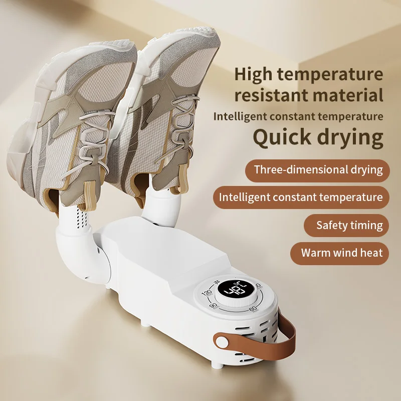 Intelligent Shoe Dryer with Adjustable Timer Quick Drying Deodorizing & Sterilizing Function Household Shoe Warmer And Heater