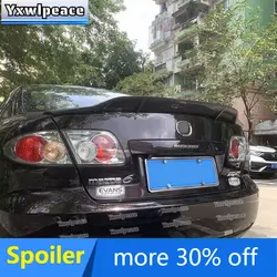 For Mazda 6 2003 2004 2005 2006 2007 2008 2009 2010 2011 2012 2013 R Style Real Carbon Fiber/ABS  Rear Trunk Lip Spoiler Wing