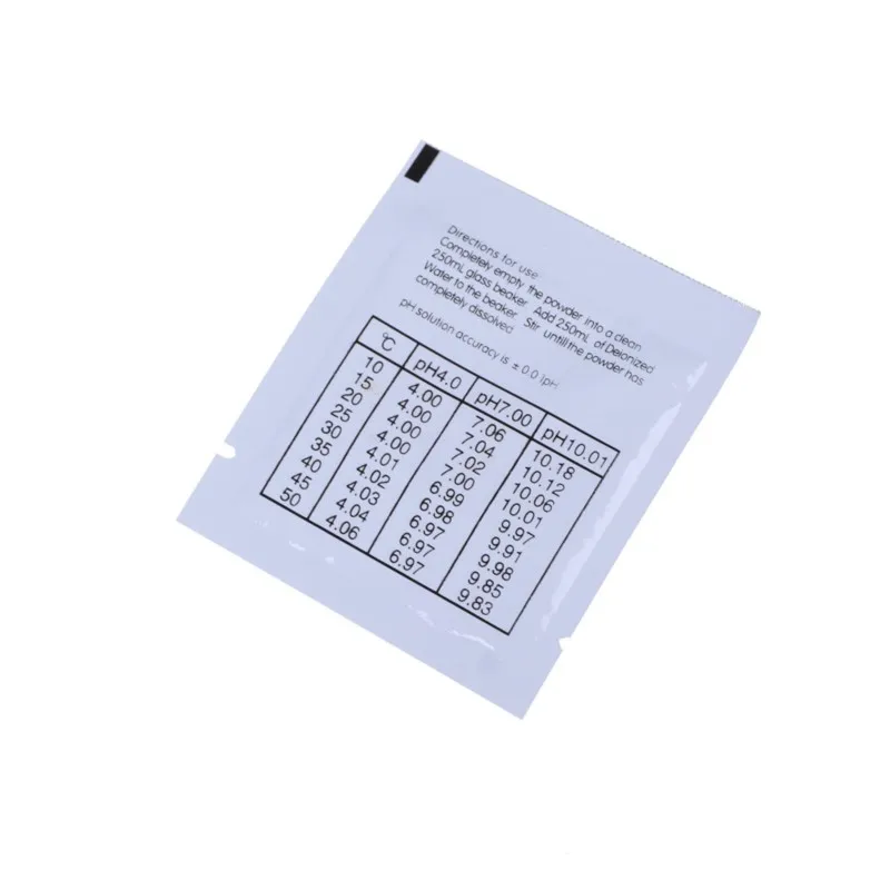 ZLinKJ 3 Bags/set 4.01 7.00 10.01 H Buffer Solution Powder for PH Test Meter Measure Calibration