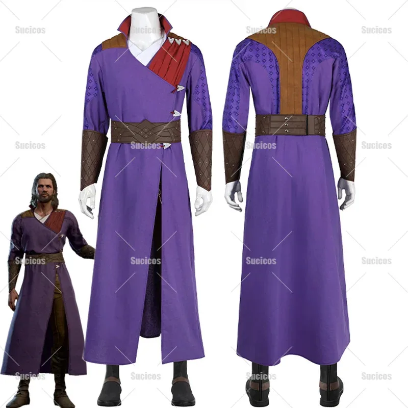 

Game Gale Dekarios Cosplay Costume BG 3 Gale Cosplay Dekarios Shoes Outfit For Halloween Carnival Party Fancy Adult Role Play