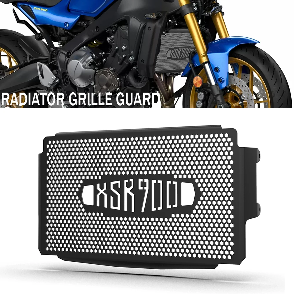 

For Yamaha XSR900 XSR 900 2022 2023 2024 Motorcycle Accessories Radiator Grille Guard Cover Protective Oil Cooler Protector