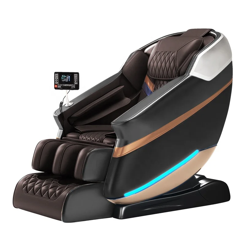 for SL full body kneading roller zero gravity led light big remote control massage chair