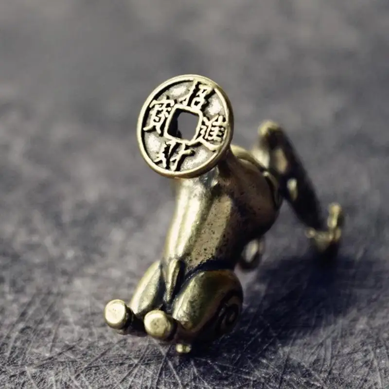Chinesische Tierkreiszeichen-Ziegenskulptur, Geldschaffendes Glücksschaf, Umweltfreundliche Harz-Tischdekoration, Geschenk für Tierkreiszeichen-Fans – Detail 2