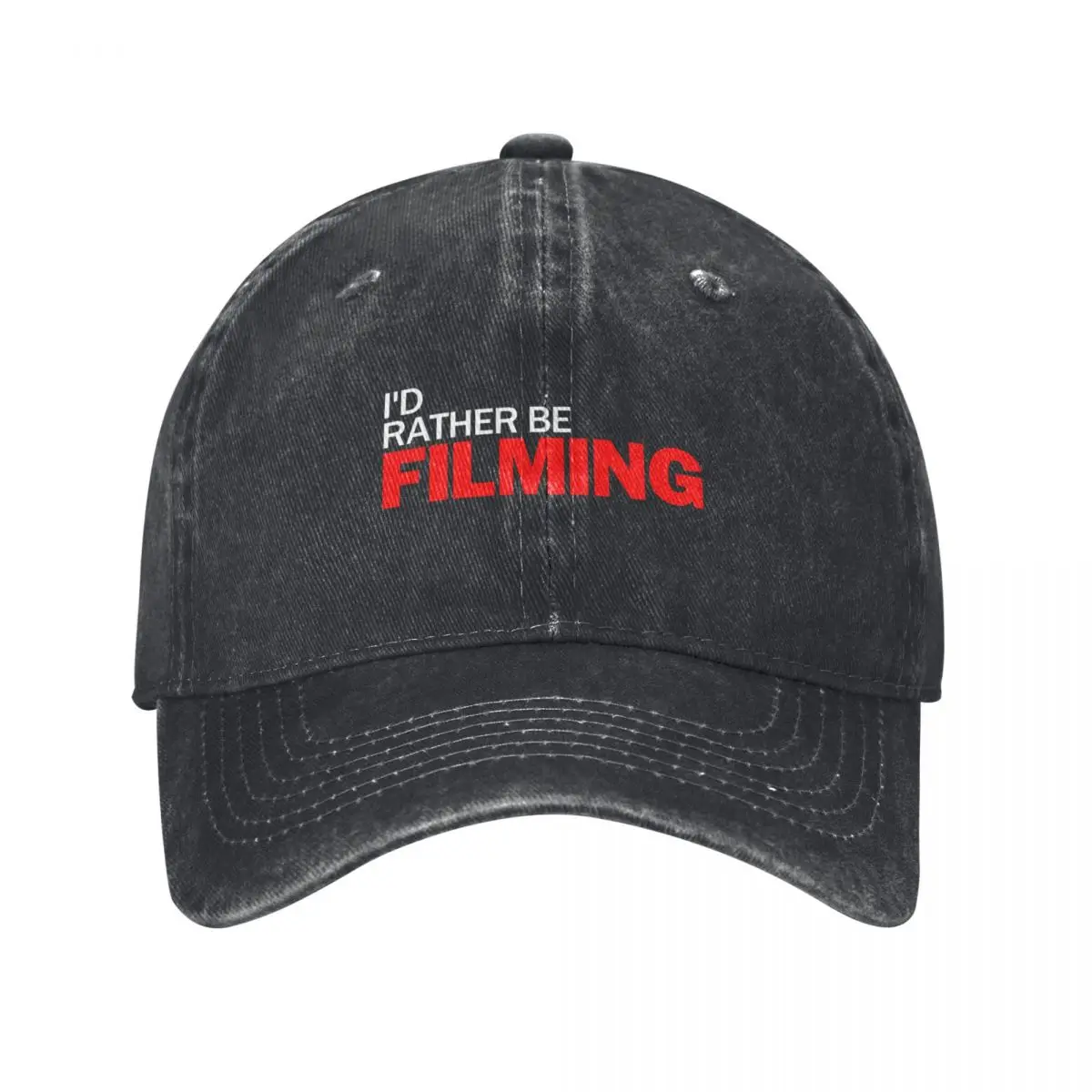 I'd Rather Be Filming Baseball Cap New In Hat Sunhat Women's Hats 2024 Men's