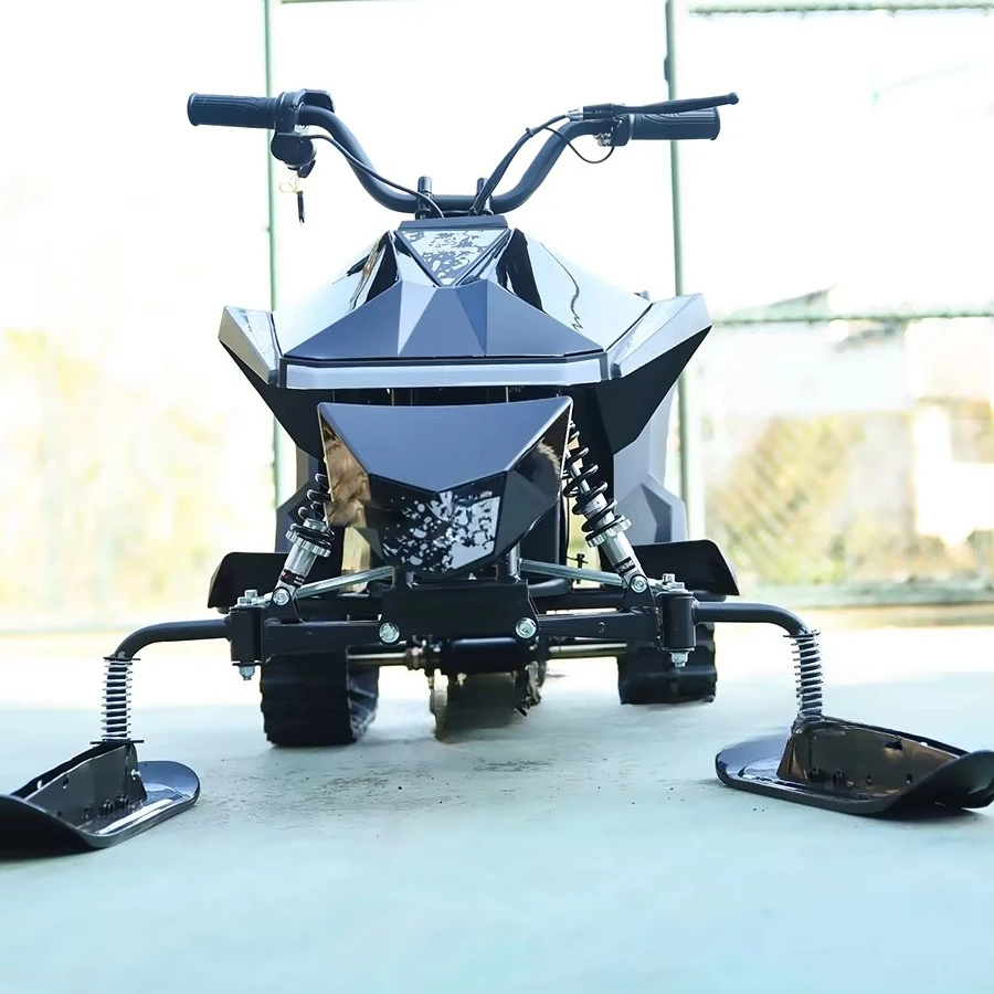 2026 New Electric Snowmobile Adults Automatic Snow Mobile Sled Winter Outdoor Sports Motorized Snow Scooter All-Terrain ATV