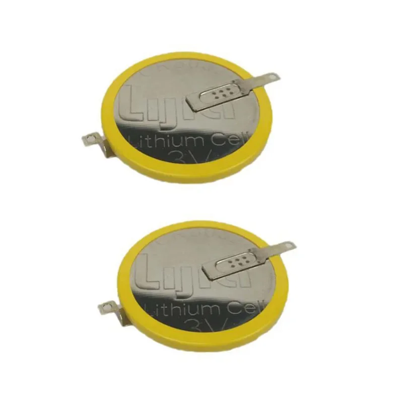 1/2/5PCS New CR3032 3V 600mAh Lithium Button Coin Cell Battery CR 3032 with Welding Foot Pins for Watches, Car Remotes etc