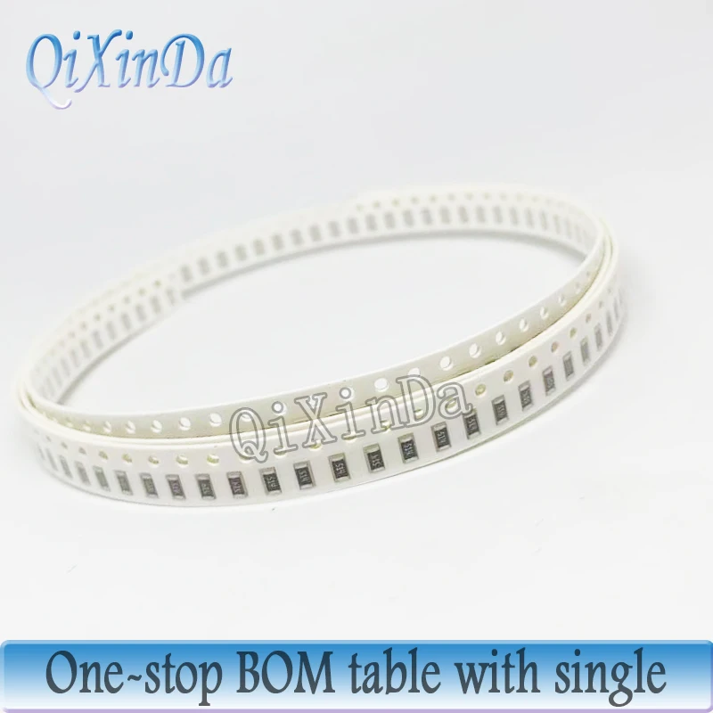 100 sztuk 1206 SMD 5% rezystor 0R-10M 0.1R 0.13R 0.47R 1R 5.1R 10R 12R 30R 1K 10K 51K 75K 100K 220K 470K 750K 1M 4.7M 6.2M 9.1M — zdjęcie 5