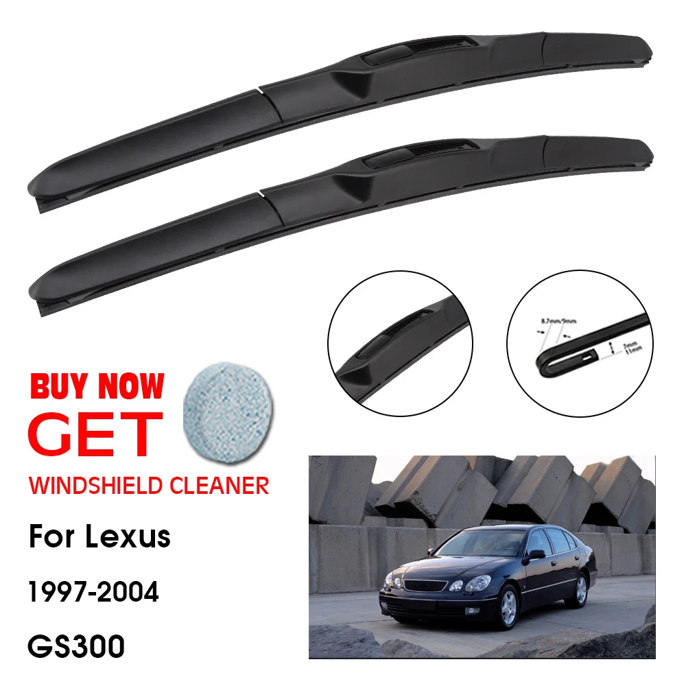 

Car Wiper Blade For Lexus GS300 24"+20" 1997-2004 Front Window Washer Windscreen Windshield Wipers Blades Accessories