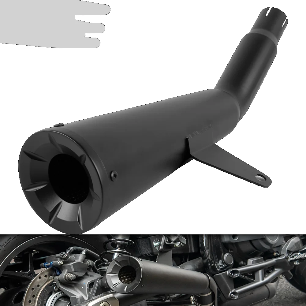 

XXUN Motorcycle Muffler Exhaust Escape Stainless Steel Pipe Tube for Honda REBEL CM1100 CMX1100 CM CMX 1100 2021 2022