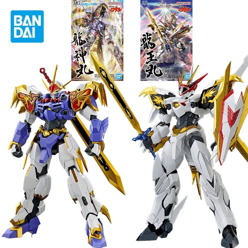 

BANDAI HG Amplified IMGN Ryujinmaru\Ryuoumaru Фигурки Mashin Hero Wataru Аниме Модель Комплект Игрушки для Мальчиков Оригинальная Коробка